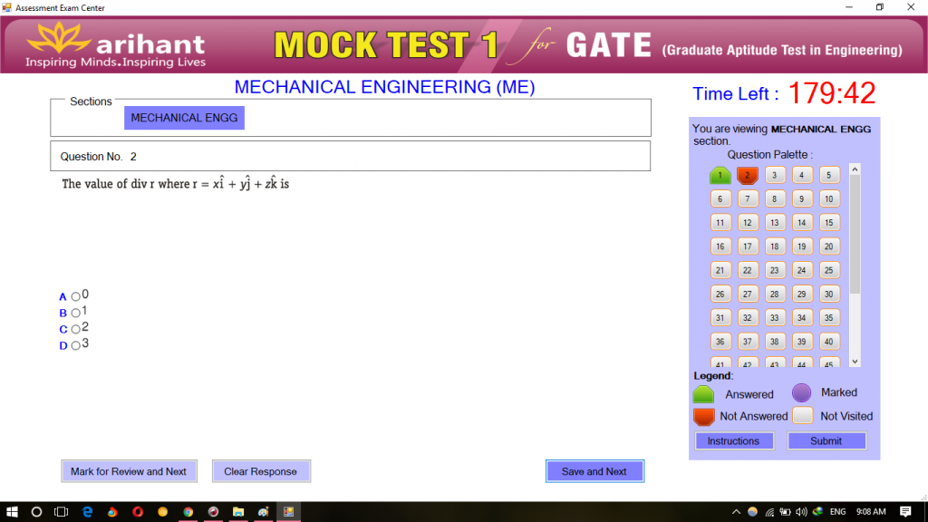Mechanical Engineering test series by Arihant Experts for GATE Exam