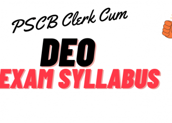 PSCB Clerk Cum DEO The Best Study Books