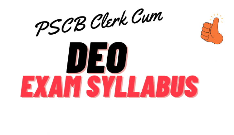 PSCB Clerk Cum DEO The Best Study Books