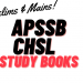 APSSB CHSL The Best Study Books in English