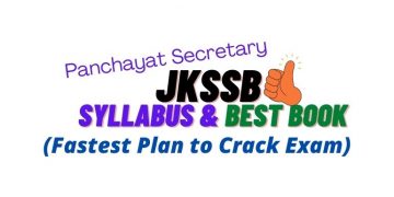Complete Preparation in 20 Days Best Study Material for JKSSB Panchayat Secretary Exam