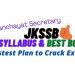 Complete Preparation in 20 Days Best Study Material for JKSSB Panchayat Secretary Exam