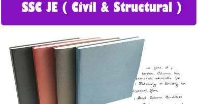 SSC JE Civil  Study Materials Handwritten notes