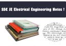 ssc JE Electrical Study Material Handwritten Notes