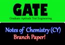 GATE Chemistry CY