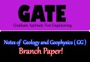 GATE Geology and Geophysics GG