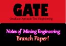 GATE Mining Engineering