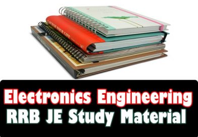 Electronics Engineering Toppers Study Material-Handwritten Notes for RRB JE 2022