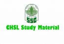 SSC CHSL Study Material PDF