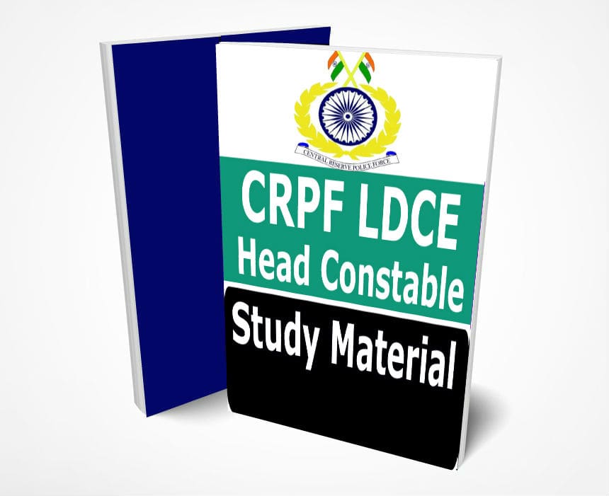 CRPF LDCE Head Constable Study Material Notes 2020Buy Online Full